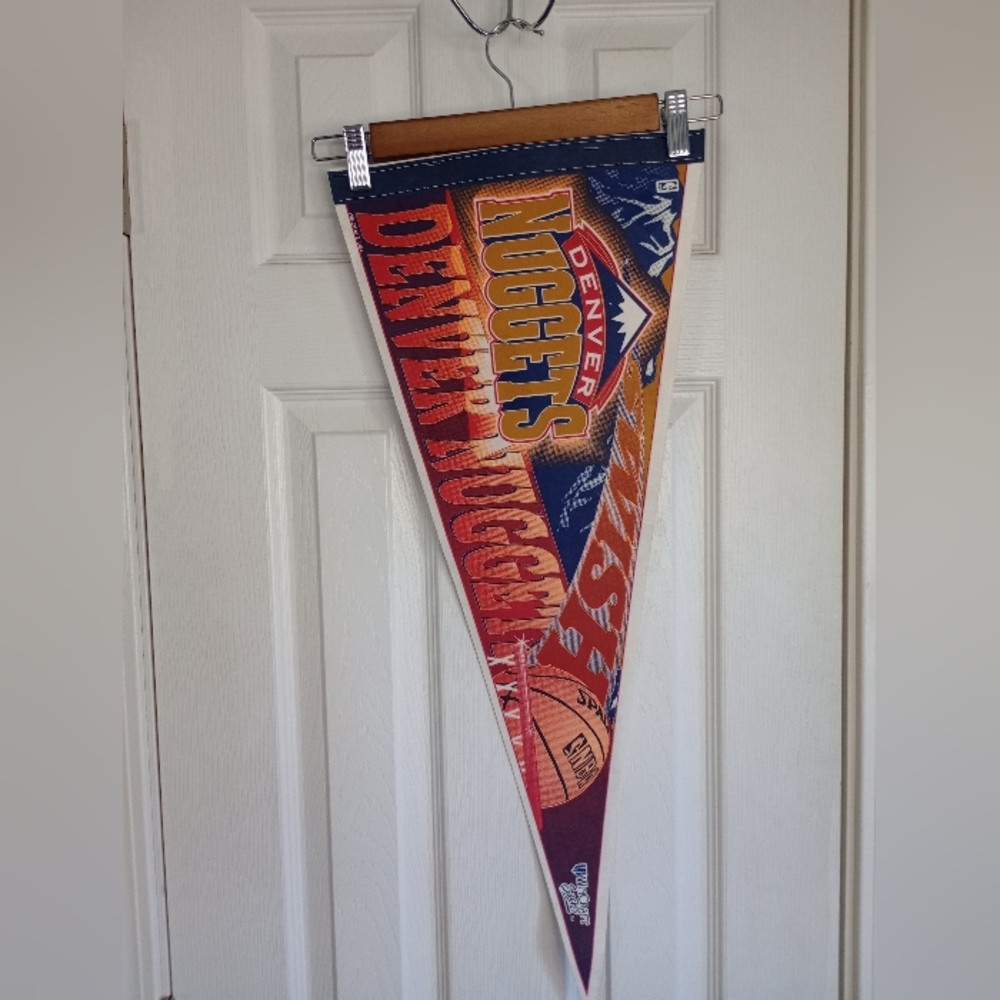 Denver Nuggets NBA Pennant